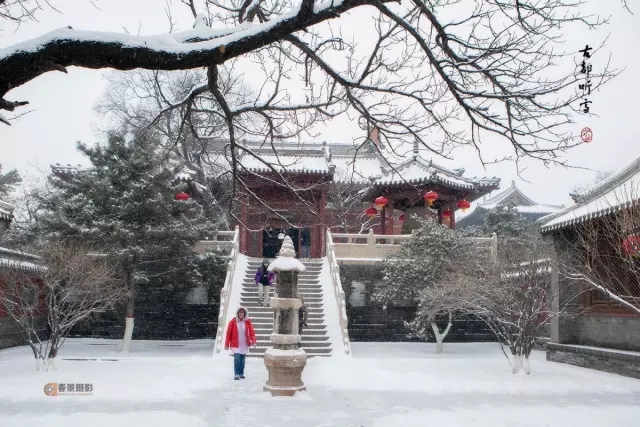 大同2018年的第一次與雪的邂逅，大同你太美了！