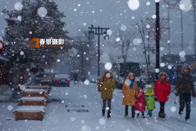 大同2018年的第一次與雪的邂逅，大同你太美了！