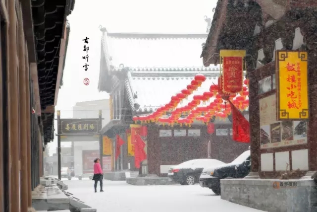 大同2018年的第一次與雪的邂逅，大同你太美了！