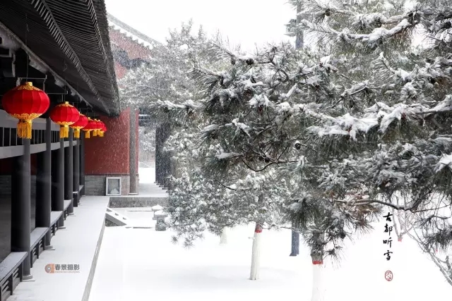 大同2018年的第一次與雪的邂逅，大同你太美了！