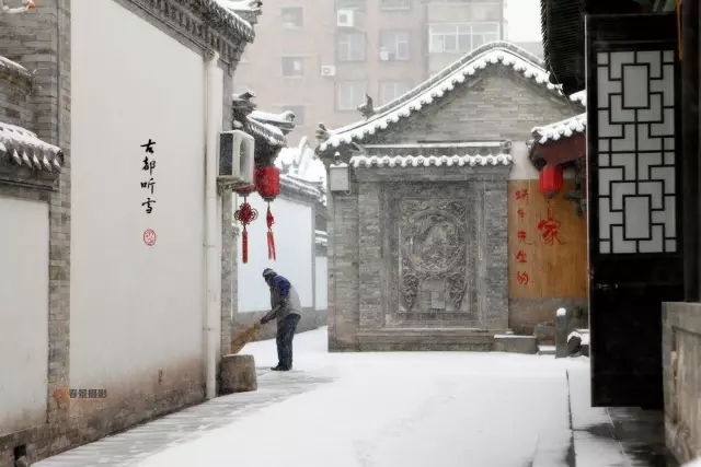 大同2018年的第一次與雪的邂逅，大同你太美了！