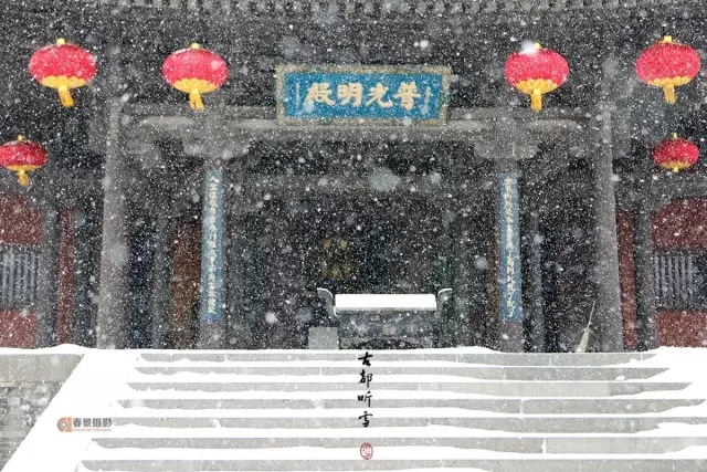 大同2018年的第一次與雪的邂逅，大同你太美了！